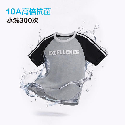 男童2026夏季新款童装抗菌短袖T恤洋气夏装衣服中大童半袖  FY-H6ba22-1 商品图3