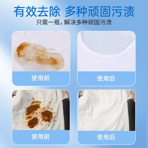 2瓶装【衣物去油王清洁剂】海洋生物酶去油去霉 顽固污渍清洗干洗剂 商品图2
