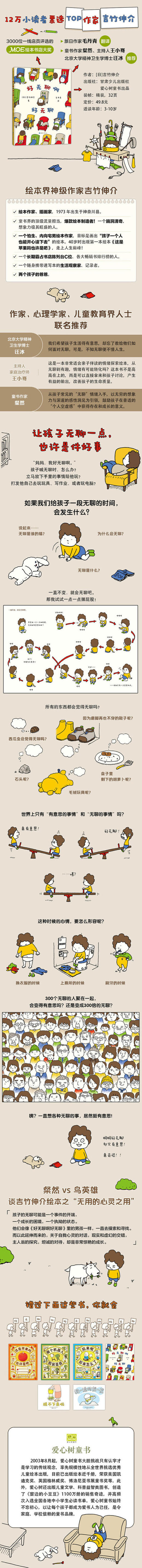 吉竹伸介作品：这是苹果吗也许是吧+好无聊啊好无聊 商品图1