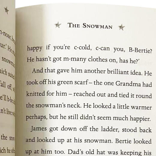 雪人 The Snowman 儿童英语读物 进口英语原版书籍 Michael Morpurgo 商品图2