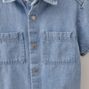 马克珍妮复古时髦生男童纯棉牛仔衬衫2026年夏装新款560522 商品缩略图4