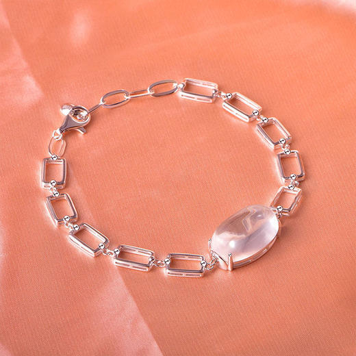 【白水晶手链】S925银时尚轻奢首饰品送女生生日节日礼物JT25011-水晶CC 商品图2