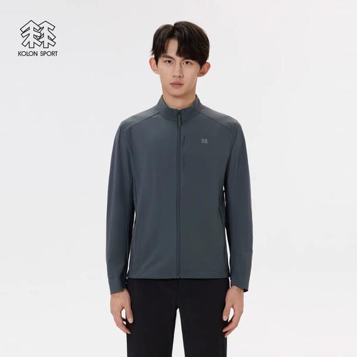 F0320103简约立领设计舒适有型针织夹克夏季立领男士外套 商品图9