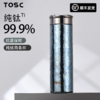 【双层真空锁温】TOSC特可 99.9%纯钛保温杯商务杯车载便携泡茶杯 500ml 无缝内胆一体 商品缩略图2
