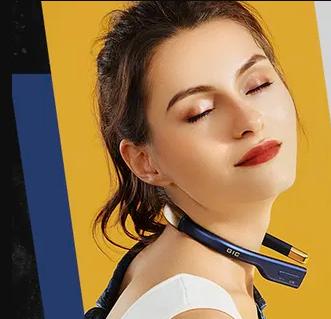 GIC智能颈椎按摩仪CV06风信蓝L 商品图1