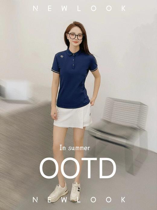 F0320142新品凉感速干松紧抽绳女士短裙裙裤A字半身裙 商品图14