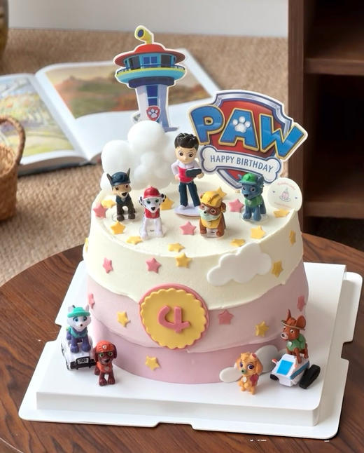 汪汪队蛋糕（女孩款） 商品图0