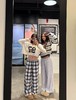 F032042春秋新款时尚百搭情侣款数字小熊短款针织毛衣 商品缩略图9