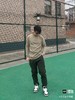 F0320108兼顾运动灵活与日常穿搭男士长袖半拉链贴身保暖针织衫 商品缩略图10