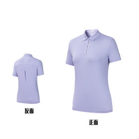 【M/L/XL断码】安踏冰丝T丨优可丝短袖POLO衫女士翻领网球跑步运动上衣162427121【库存有限，如无货将做退款，介意慎拍！】