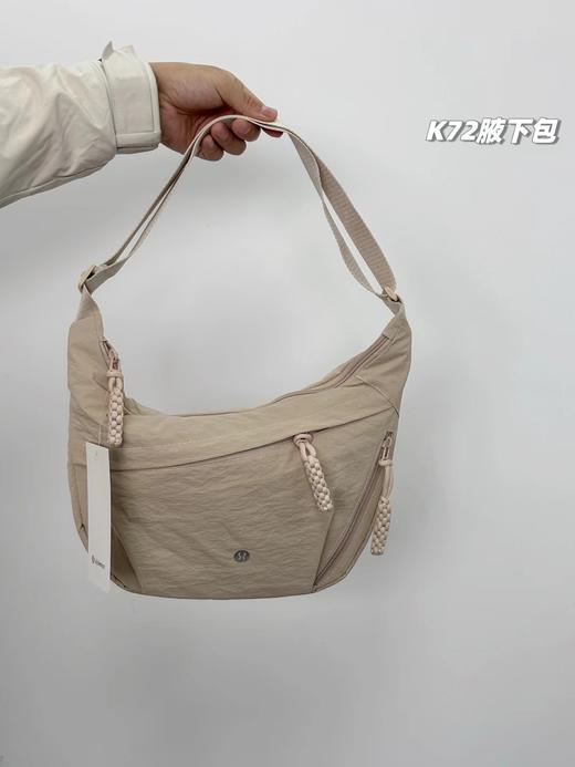 F0320145大容量单肩包腋下饺子包软质轻便单肩腋下包 商品图14