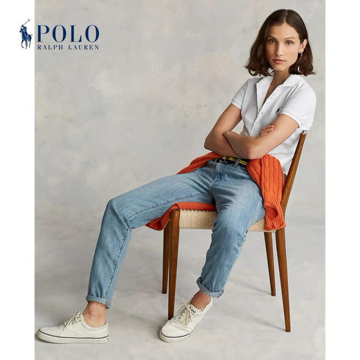 拉夫劳伦 新款女装经典款修身版弹力Polo衫 商品图8