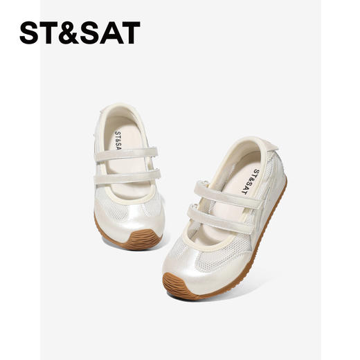 【童鞋】星期六芭蕾风甜酷女童运动玛丽珍SSE2191L35 商品图2