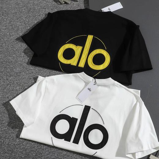 F032053早春新款纯棉中空立体刺绣情侣休闲圆领短袖T恤 商品图2