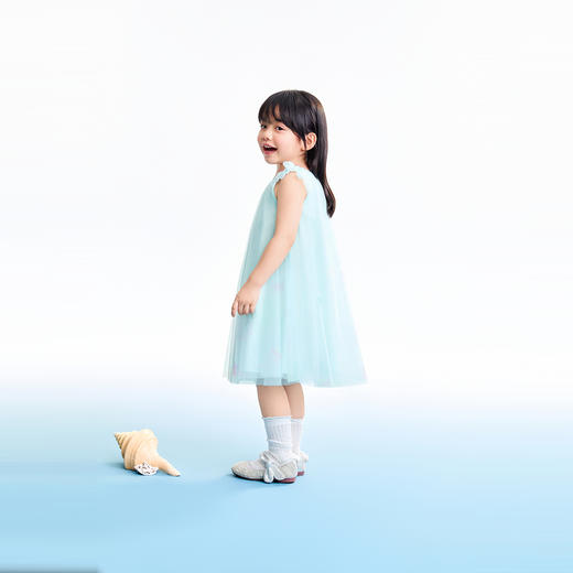 【实体店同款】女童无袖连衣裙夏季新款安奈儿童装XG623108 商品图5