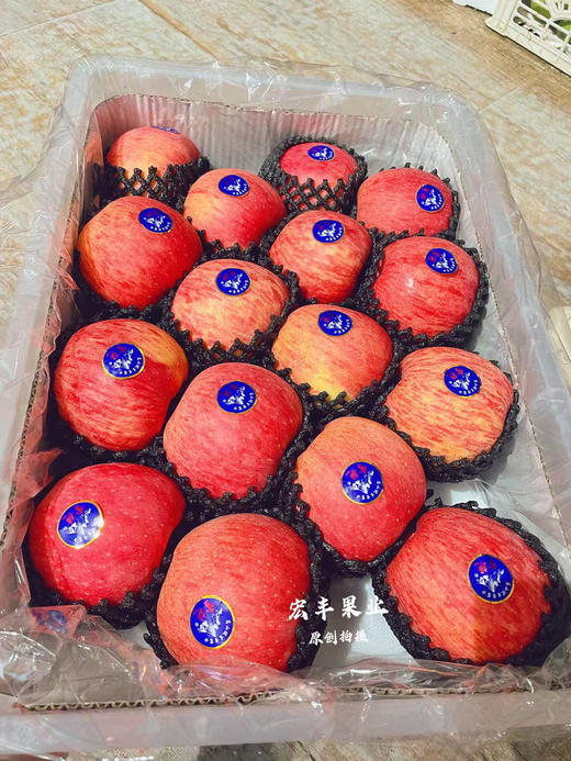 【宏丰精选】灵宝雪艳苹果，皮薄脆甜，纯甜苹果 活动价12.8元一斤 商品图6