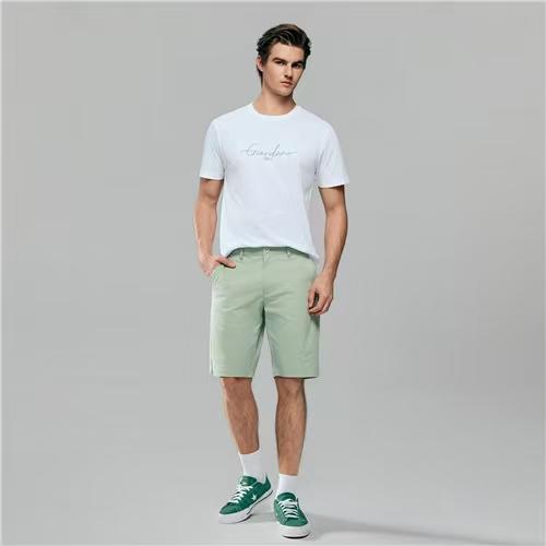 佐丹奴男装26年商场新款春夏凉感卡其短裤冰冰裤01106218 商品图1