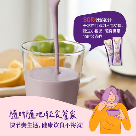 【专卖店发货】中粮悠采低GI低升糖高纤营养代餐粉532g 商品图5