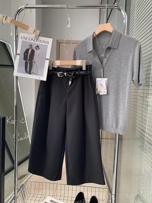 高品质！江南BY同款！八分裤休闲裤K2963  26ZB03014- 商品图5