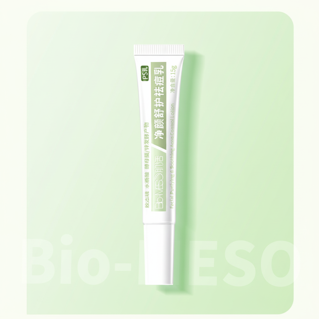 【BM 肌活】Bio-MESO肌活净颜舒护祛痘乳 [15g/支/盒 FSC] 修护瘪痘褪红淡退平滑