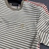 意式夏季时尚老钱风男士条纹短袖休闲莱赛尔棉圆领T恤   XLM-CM8687167 商品缩略图2