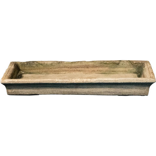 清	汉白玉撇口石盆 商品图5