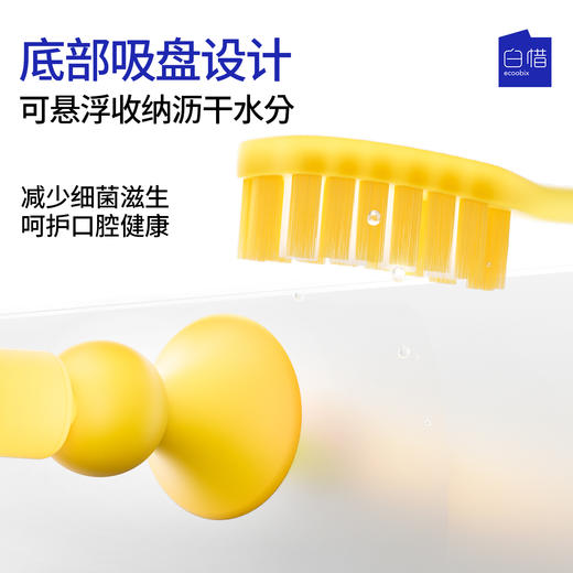 ☆Ecoobix 白惜软毛长头牙刷/Z字牙刷2/4支装（赠25g牙膏*2+漱口水12ml*8） 商品图3