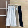 F0320102亲肤透气无束缚宽松直筒显瘦垂感休闲阔腿裤女春季裤 商品缩略图0