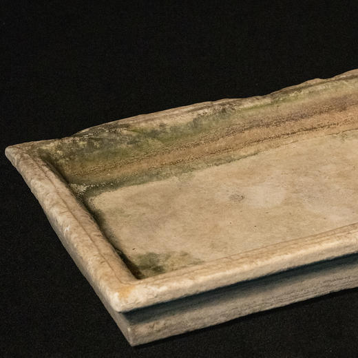 清	汉白玉撇口石盆 商品图3