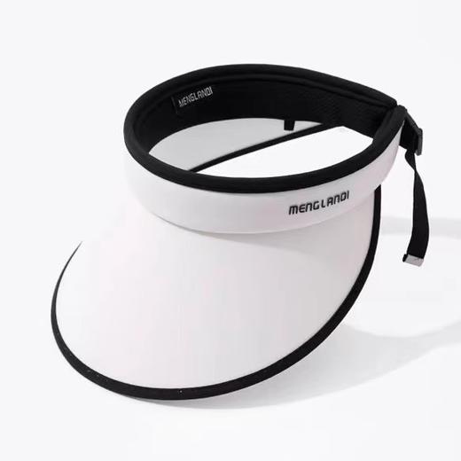 【显脸小❗️黑胶防晒空顶帽】轻量空顶设计不闷头，多款式时尚配色百搭穿搭，双层黑胶全遮光，护脸护颈不晒黑，紫外线遮阳帽大帽檐遮脸空顶太阳帽L 商品图4