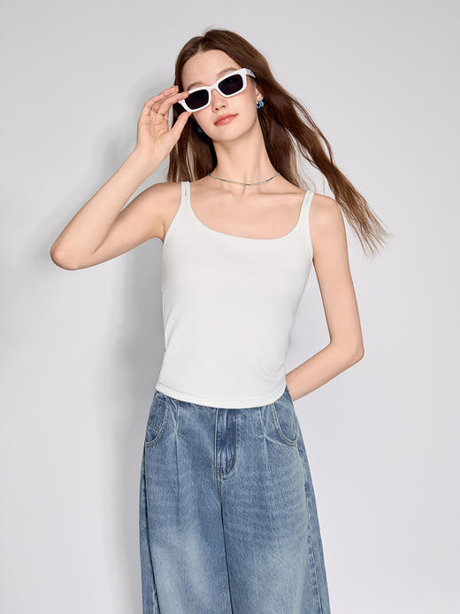 【百图lulu定制】【宠粉福利69元】【三色元气吊带】  春夏  小背心透气   双肩带  元气吊带 商品图11