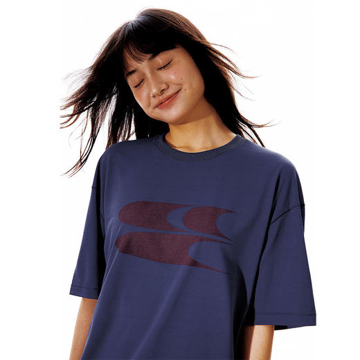 CryingCenter 棉感速干轻薄月牙logo短袖T恤 哭喊中心 商品图4