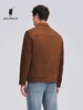 XY/POLOWALK男式皮衣男装简约翻领复古通勤休闲皮衣外套 商品缩略图1