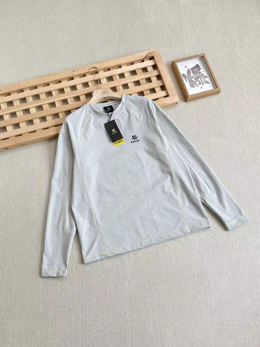 F032069春季新款男女同款立体剪裁休闲运动长袖圆领卫衣T恤 商品图7