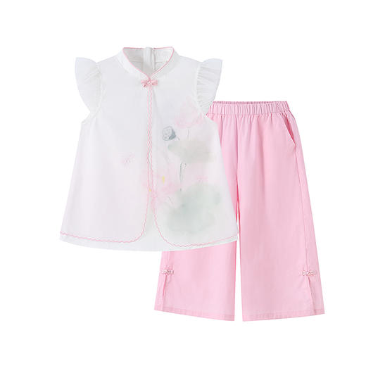 【实体店同款】女童套装夏季新款安奈儿童装AG621263 商品图5