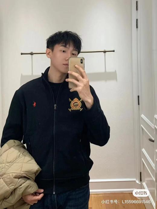 F032026春季新款男女同款休闲百搭半高领拉链纯棉毛圈开衫 商品图10