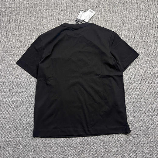 原单正品 EA阿玛尼草书植绒logo纯棉T恤， 海外版，纯棉材质 柔软舒适透气
颜色：黑色 白色
尺码：S～XXL 商品图2