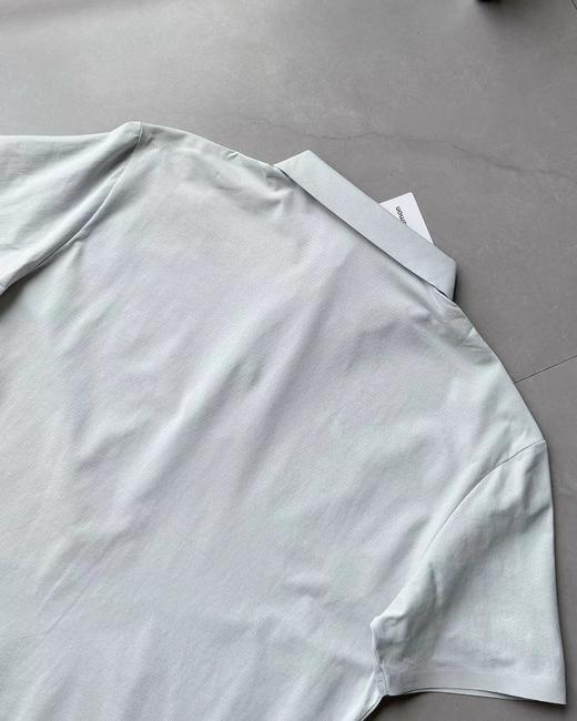 F032083户外透气速干科技面料简单大气男士polo衫短袖T恤 商品图12