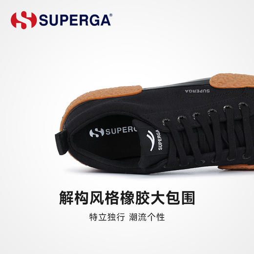 SUPERGA时尚帆布鞋女款百搭潮流休闲鞋情侣小众面包鞋饼干鞋男 商品图2