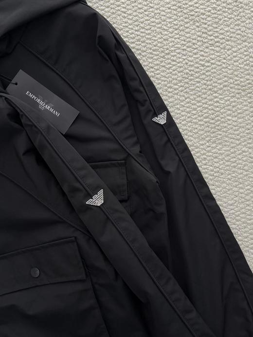 F0320110随意穿搭都好看简约时尚通勤防风纯色拉链夹克外套男款 商品图3