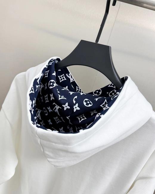 F032039春季新款休闲时尚日常百搭男女同款连帽长袖卫衣 商品图13