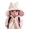 【大檐遮阳❗️超萌】大檐风扇帽夏季女童防晒帽防紫外线空顶遮阳帽可折叠男宝宝帽超萌,ya 商品缩略图3