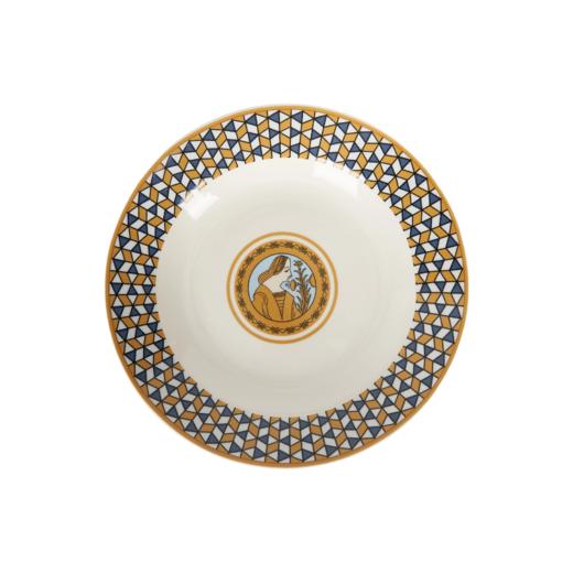 大英博物馆 马约里卡系列 文艺复兴菱格陶瓷盘 商品图5