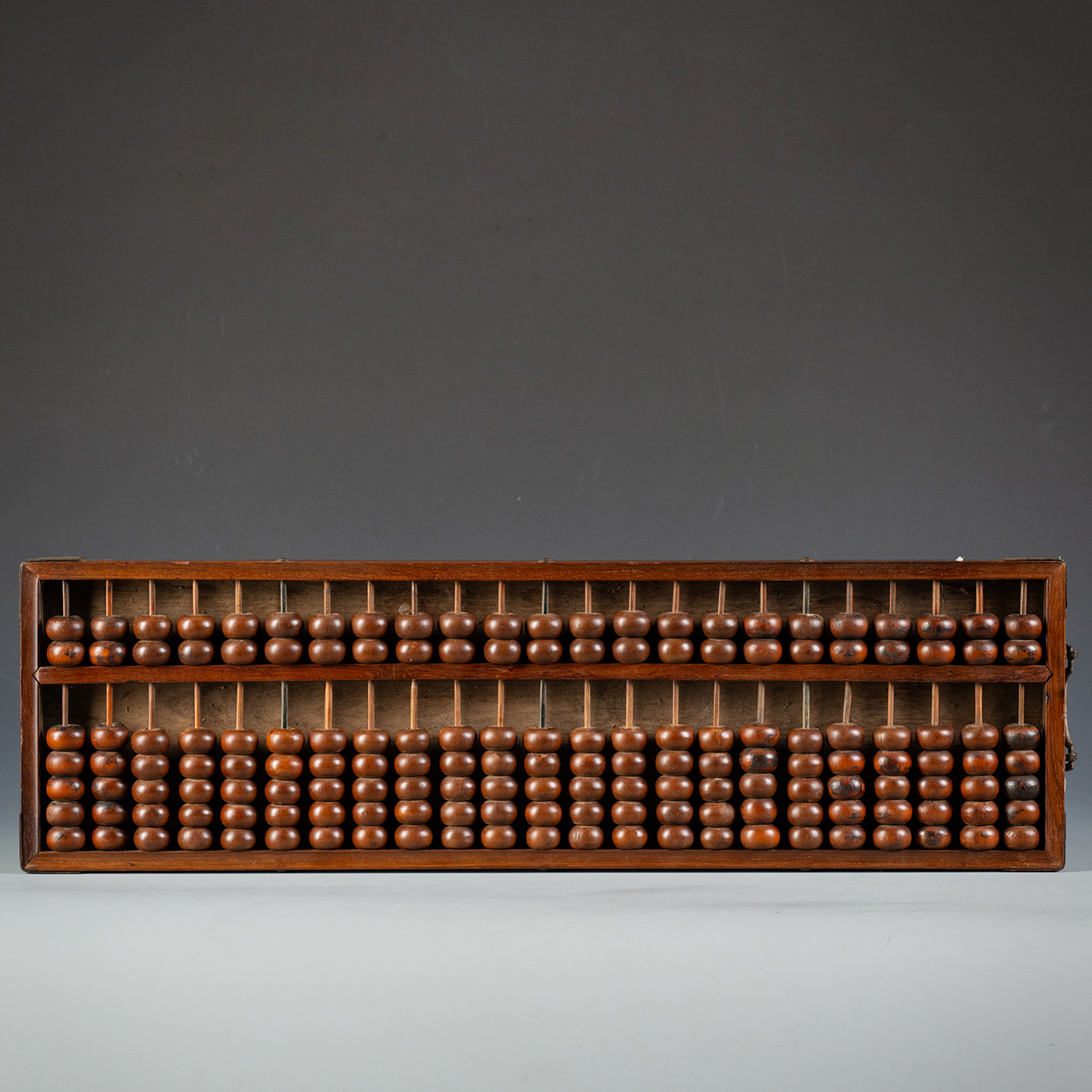 清	黄花梨二十三档算盘