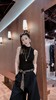 PIANAI冷小姐# 莱赛尔无袖中领背心打底衫 商品缩略图6