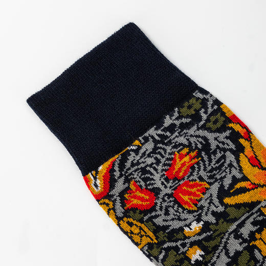 【焕新季】CORGI 英国进口 Morris联名袜子情侣款时尚百搭中筒袜子 商品图4