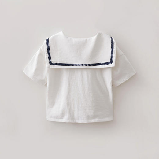 马克珍妮元气海军风女童凉感透气T2026年夏装新款560572 商品图2