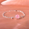 【粉水晶芙蓉石手链】S925银轻奢时尚首饰品送女生节日礼物JT26001-水晶CC 商品缩略图0