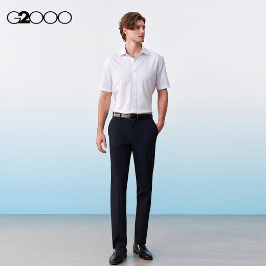 G2000男时SS26商场新款【吸湿速干/凉感/易去污】商务通勤西裤61153665 商品图1
