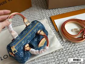 F032097新款时尚复古牛仔面料柔软轻便小巧百搭单宁包
